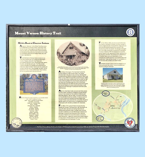 MOWA Band of Choctaw Indians — Mount Vernon History Trail